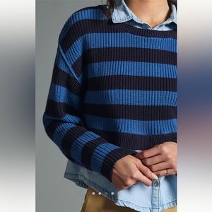 Anthropologie Pilcro Layered Sweater